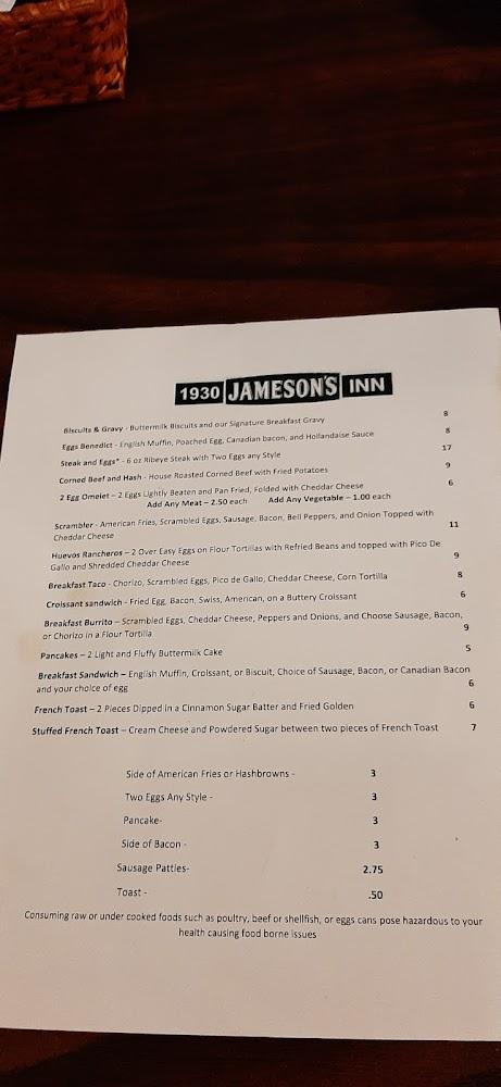 Hotel Crandon Restaurant and Bar Menu image 1